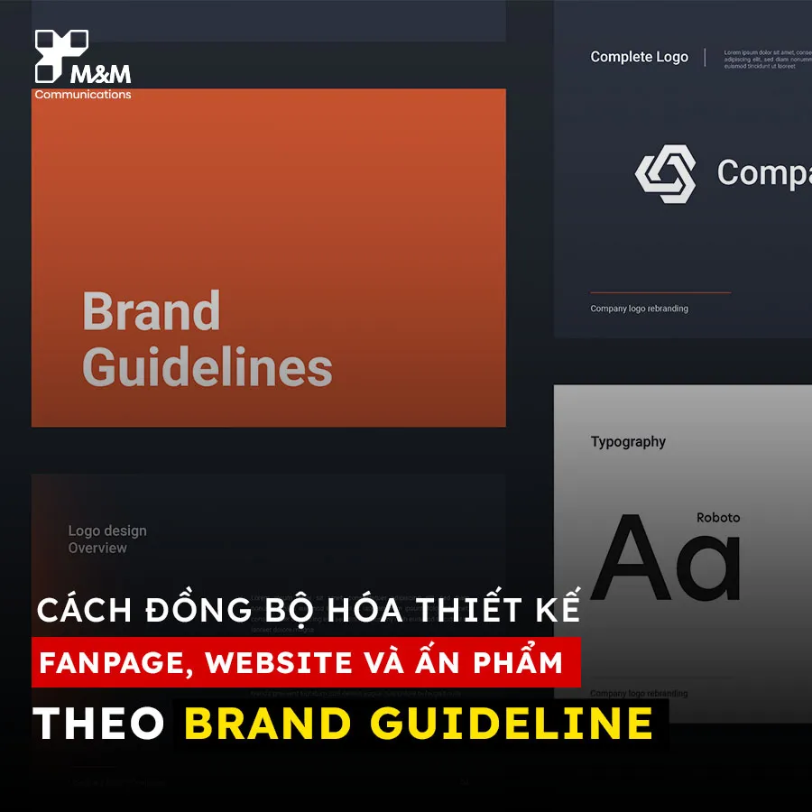 HOW TO SYNCHRONIZE FANPAGE, WEBSITE, AND PRINT DESIGNS ACCORDING TO BRAND GUIDELINES