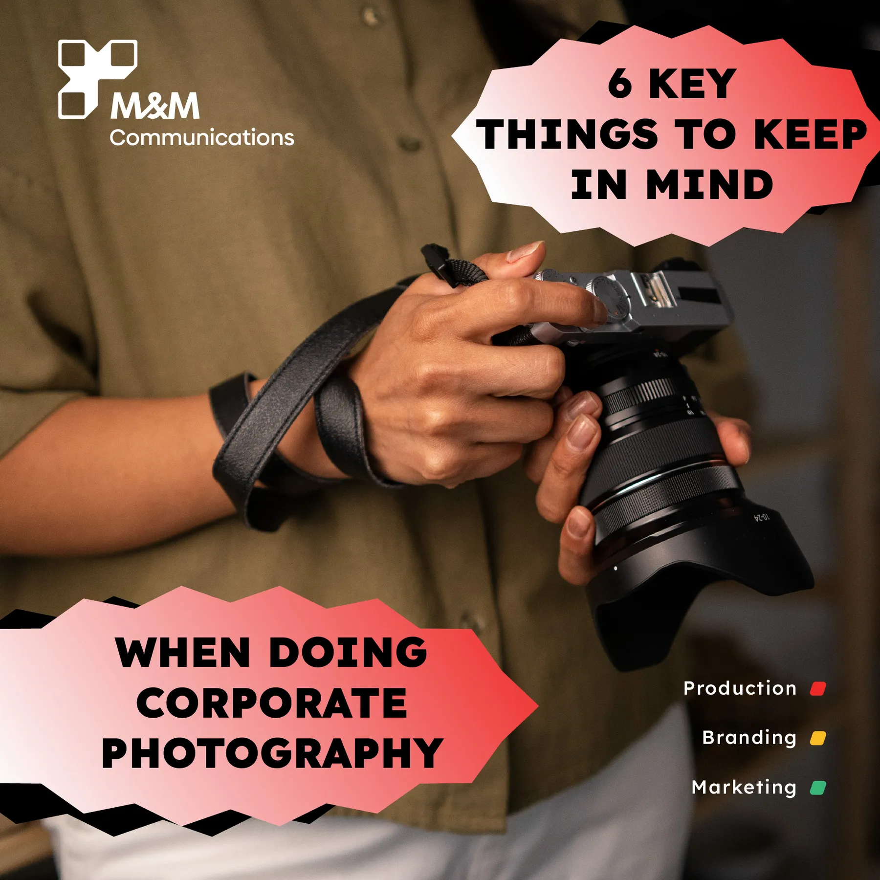 6 KEY THINGS TO KEEP IN MIND WHEN DOING CORPORATE PHOTOGRAPHY