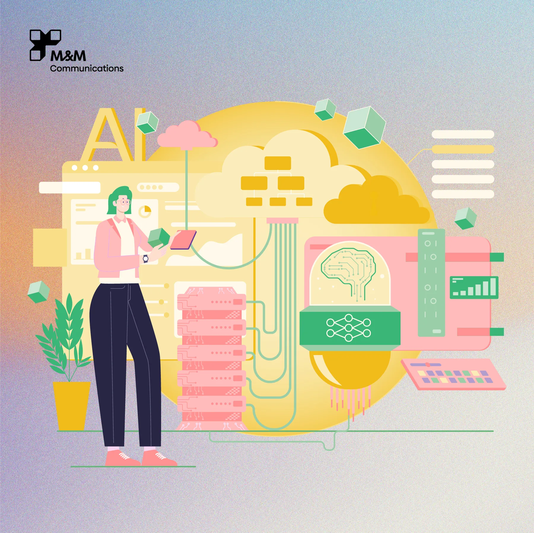 APPLYING AI IN KEY VISUAL DESIGN