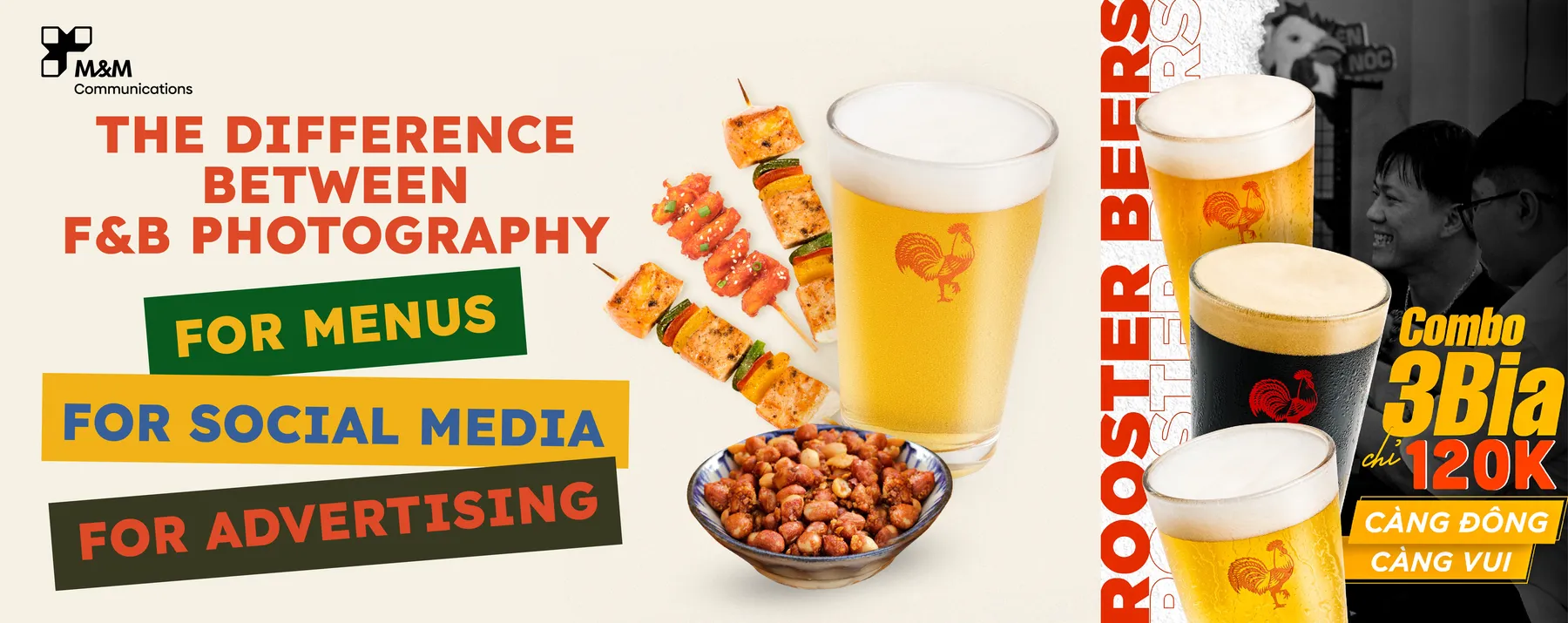 THE DIFFERENCE BETWEEN F&B PHOTOGRAPHY FOR MENUS, SOCIAL MEDIA, AND ADVERTISING