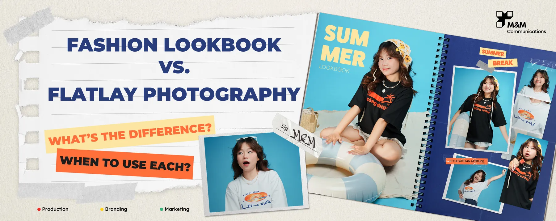 FASHION LOOKBOOK VS. FLATLAY PHOTOGRAPHY: WHAT’S THE DIFFERENCE AND WHEN TO USE EACH?
